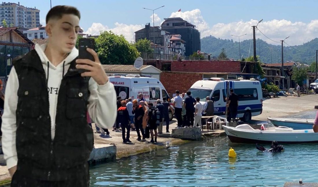 Trabzon'un Sürmene ilçesinde serinlemek için denize giren 15 yaşındaki Muhammet