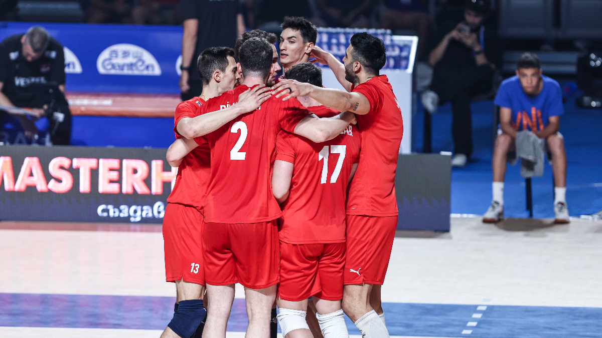 FIVB Milletler Ligi'nin ikinci haftasının üçüncü maçında A Ulusal Erkek