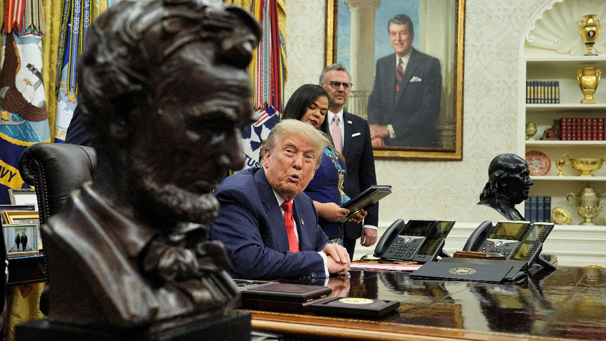 ABD Başkanı Donald Trump, Gazze konusunda sorulan soruya "Gazze'de yaşanan