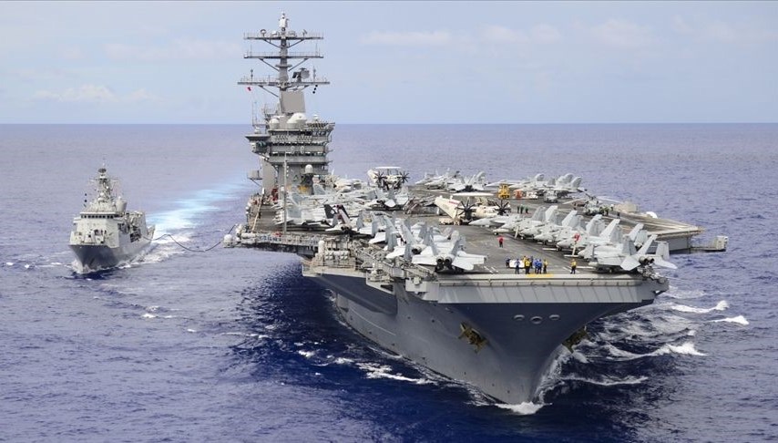 ABD Savunma Bakanlığının (Pentagon), İsrail-İran tansiyonu yükselirken USS Nimitz uçak gemisini Güney Çin Denizi'nden