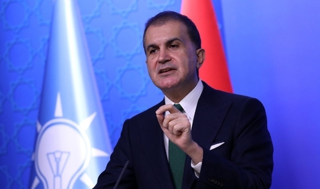 AK Parti Sözcüsü Ömer Çelik, "Dünya böyle bir durumda iken