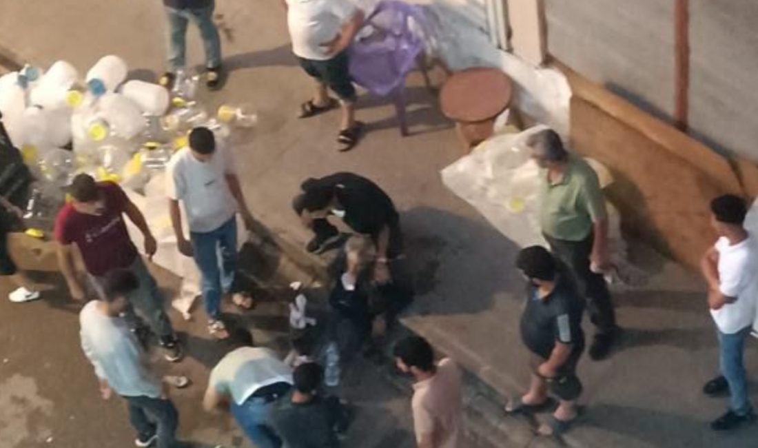 Çarşı Mahallesi’nde yürürken silahlı akına uğrayan Mehmet Emin G., yaralanması