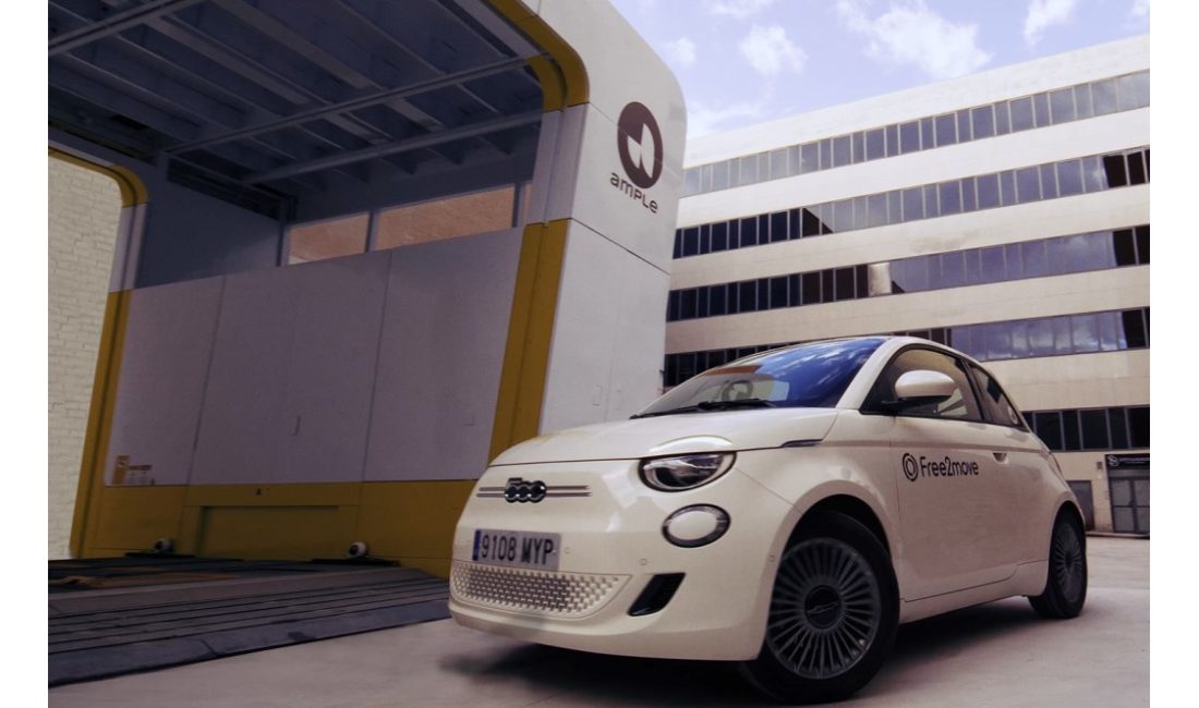 İtalyan araba üreticisi Fiat, yalnızca beş dakikada şarj değişimi yapabilen