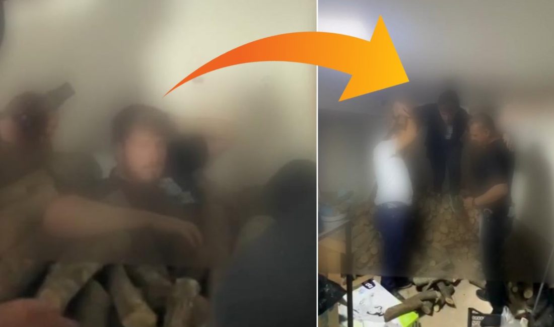 Eskişehir'de hakkında katılaşmış mahpus cezası bulunan kişi, bir apartmanın bodrum