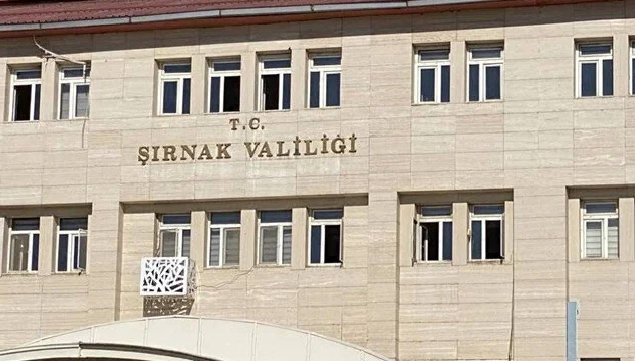 Şırnak Valiliği, Beytüşşebap'ta birtakım alanların "özel güvenlik bölgesi" ilan etti.