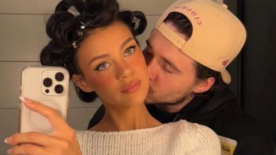 Bir müddettir ailesiyle yaşadığı tansiyonla gündemden düşmeyen Brooklyn Beckham, eşi