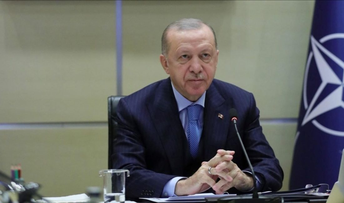Cumhurbaşkanı Erdoğan, NATO Başkanlar Doruğu'nda düzenlediği basın toplantısında "Adil bir