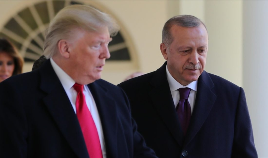 Cumhurbaşkanı Recep Tayyip Erdoğan, ABD Başkanı Donald Trump ile telefon