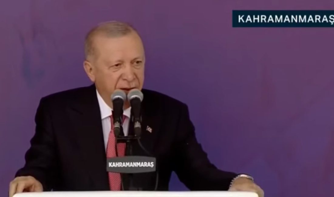 Cumhurbaşkanı Recep Tayyip Erdoğan, Azerbaycan ile kardeşlik vurgusunda bulunup Kahramanmaraş'ta
