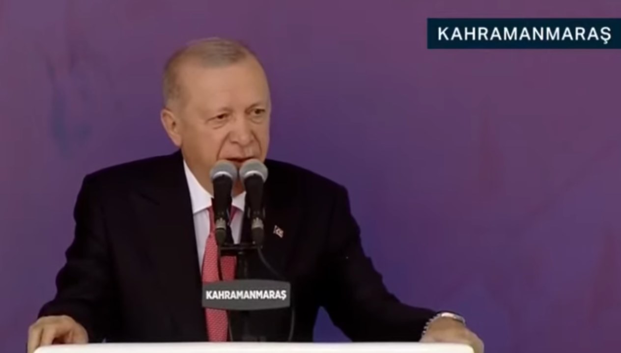 Cumhurbaşkanı Recep Tayyip Erdoğan, Azerbaycan ile kardeşlik vurgusunda bulunup Kahramanmaraş'ta