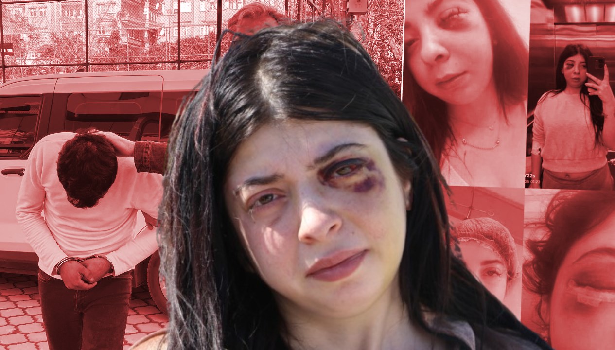 Samsun'da Damla K. isimli bayana sokak ortasında saldıran Sinan Aladağ