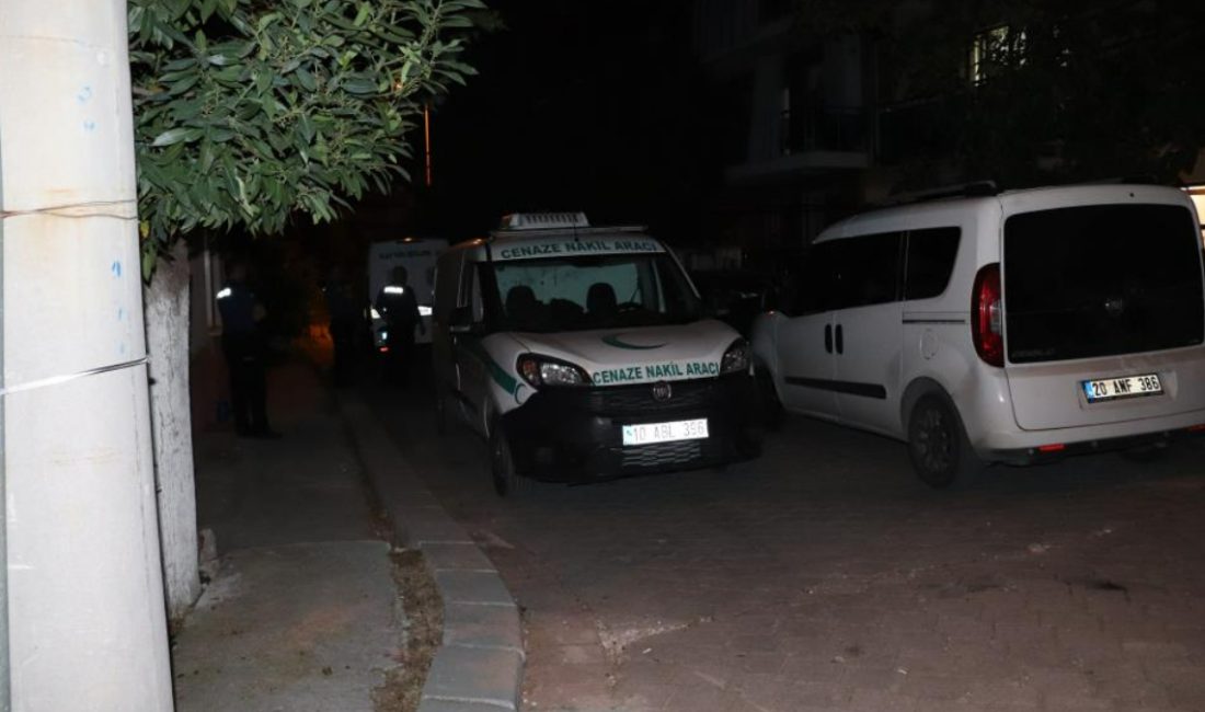Denizli'de sokakta yaşanan tartışmanın akabinde meskende arkadaşını bıçaklayarak öldüren kuşkulu