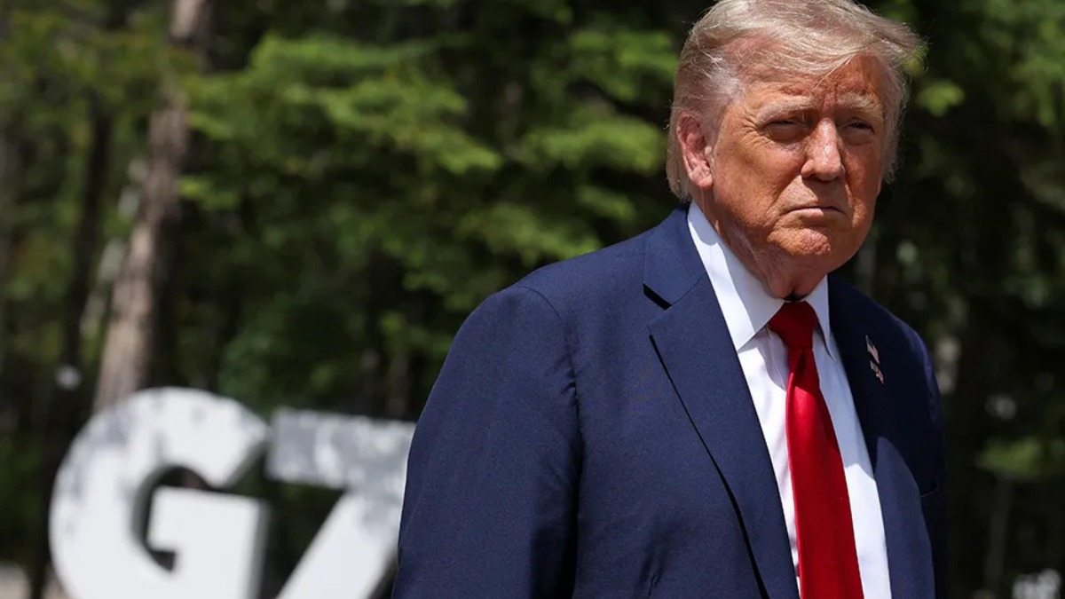 ABD Başkanı Donald Trump, G7 Tepesi'nden erken ayrılmasının İsrail-İran ortasında