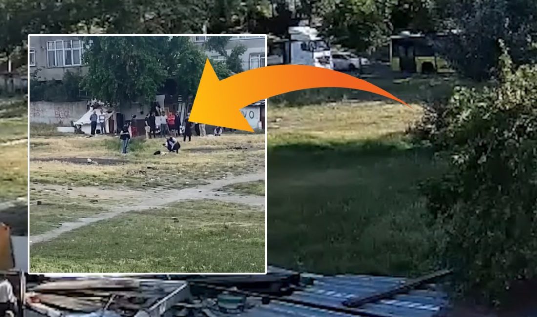 Bağcılar'da boş yerde su ısıtıp, ısıttığı suyla duş alan bir