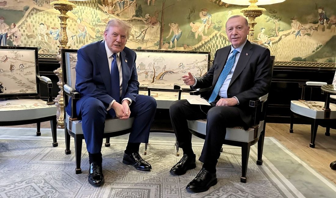 Cumhurbaşkanı Recep Tayyip Erdoğan ve ABD Başkanı Donald Trump, NATO