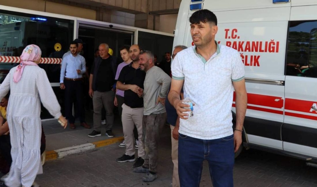 Erzurum'Un Oltu ilçesindeki bir taş ocağında meydana gelen göçükte üç