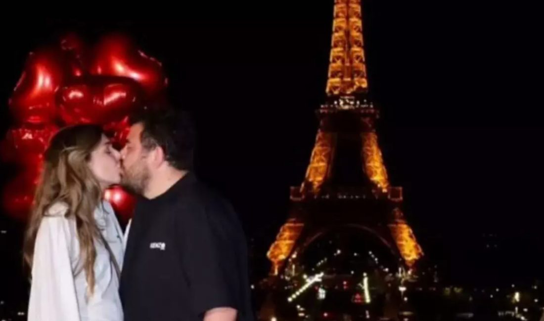 Ünlü oyuncu Eser Yenenler ve fenomen eşi Berfu Yenenler Paris'te