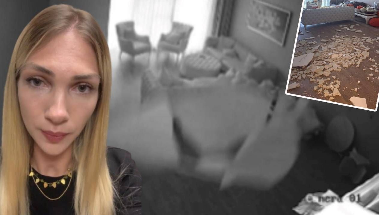 İstanbul'da site içerisindeki milyonluk villanın tavanı üç gün ortayla iki