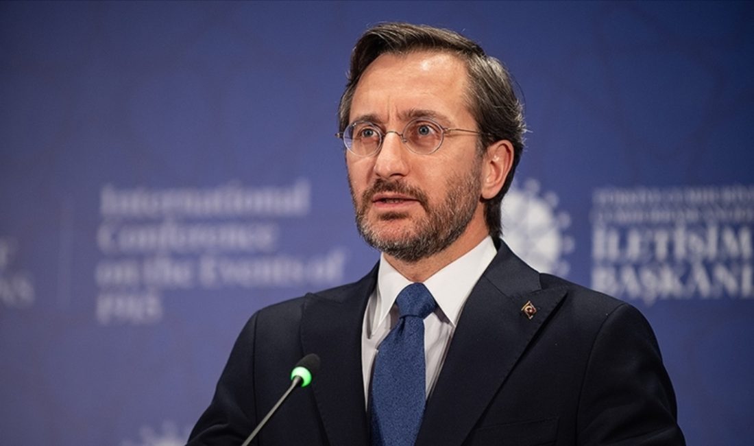 İletişim Başkanı Fahrettin Altun, Azerbaycan Cumhurbaşkanı İlham Aliyev’in, Cumhurbaşkanı Erdoğan'ın