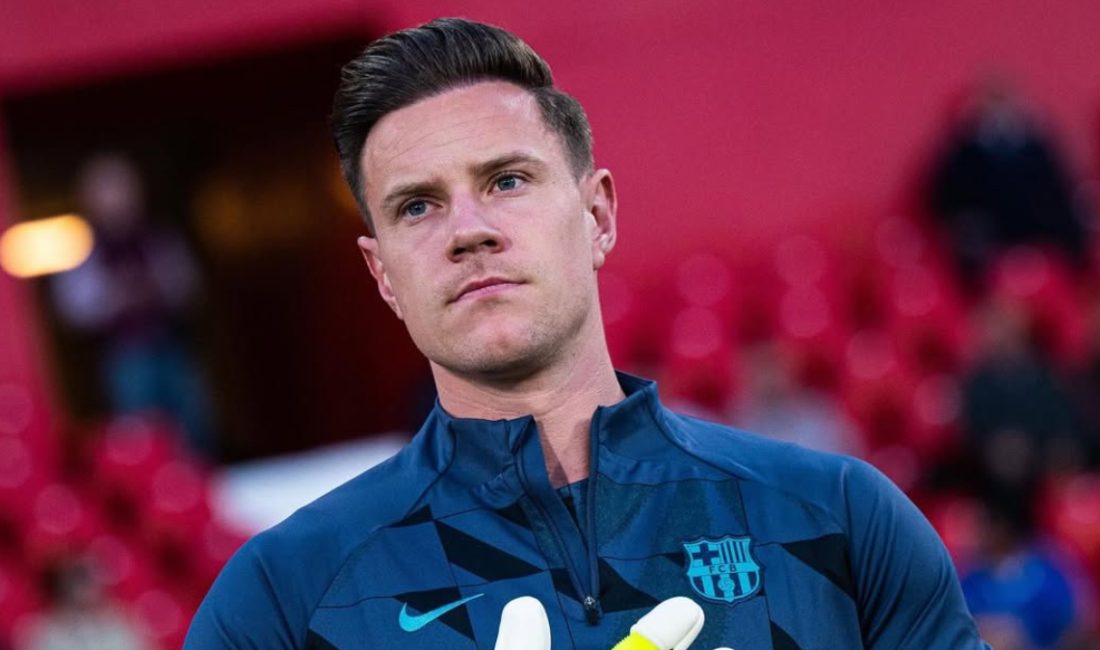 İsmi bir müddettir Galatasaray ile anılan Barcelona'nın kalecisi Ter Stegen'den