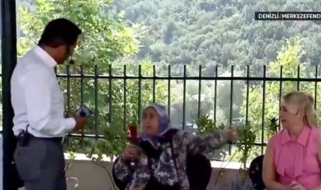 Halk TV ekranlarında değişik bir an yaşandı. Televizyona çıkardıkları bir
