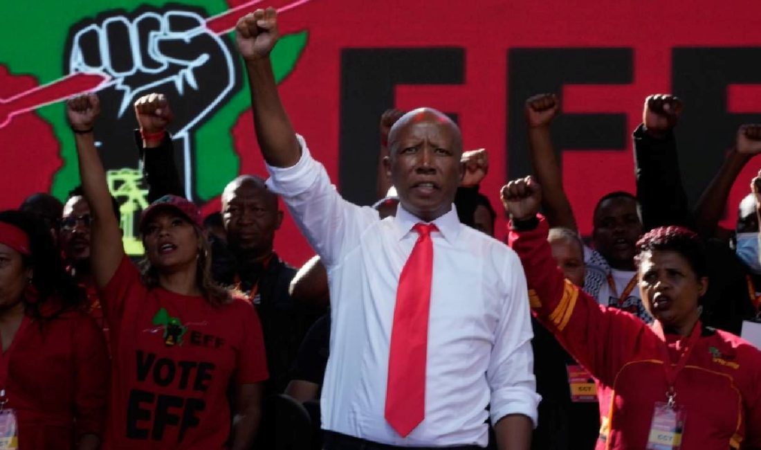 İngiltere, Güney Afrika muhalefet partisinin lideri Julius Malema'nın vize başvurusunu,