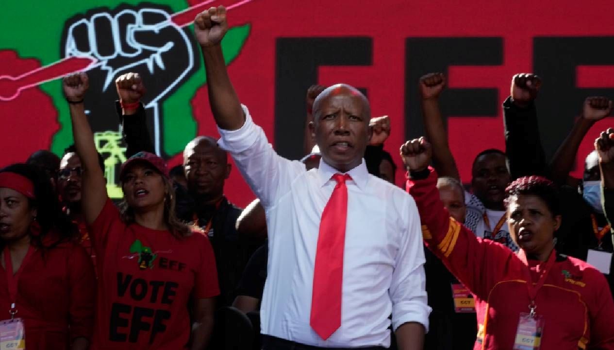 İngiltere, Güney Afrika muhalefet partisinin lideri Julius Malema'nın vize başvurusunu,