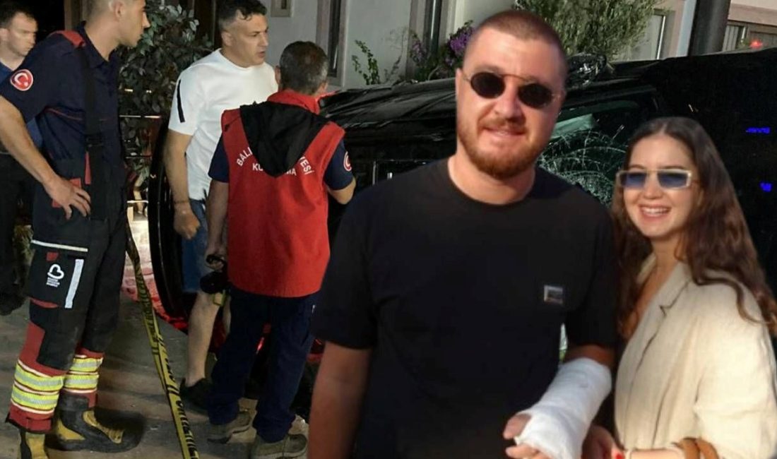 Balıkesir'de arazi aracının duvara çarpıp devrildiği kazada iş insanı Murat