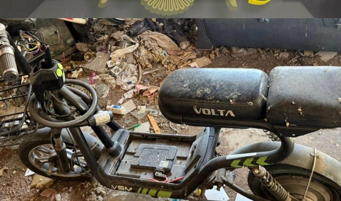 Hatay’ın İskenderun ilçesinde motosiklet hırsızlığı yapan şahıs, polis grupları tarafından