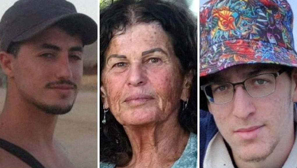 İsrail, Gazze'de tutulan İsrailli rehinelerden üçünün cansız vücuduna ulaştığını tez etti.
