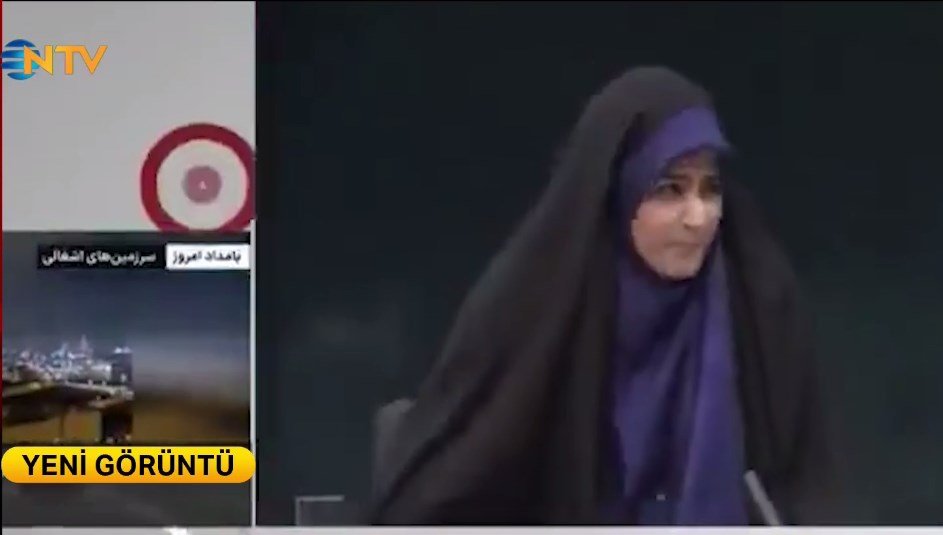 İsrail, canlı yayın sırasında İran'ın devlet yayın kuruluşu IRIB'in Tahran'daki