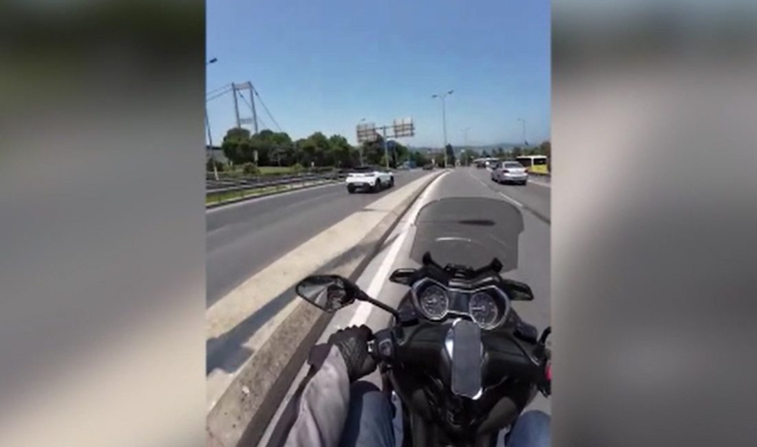 İstanbul Üsküdar'da arabasıyla aksi istikamette ilerleyerek trafik güvenliğini tehlikeye atan