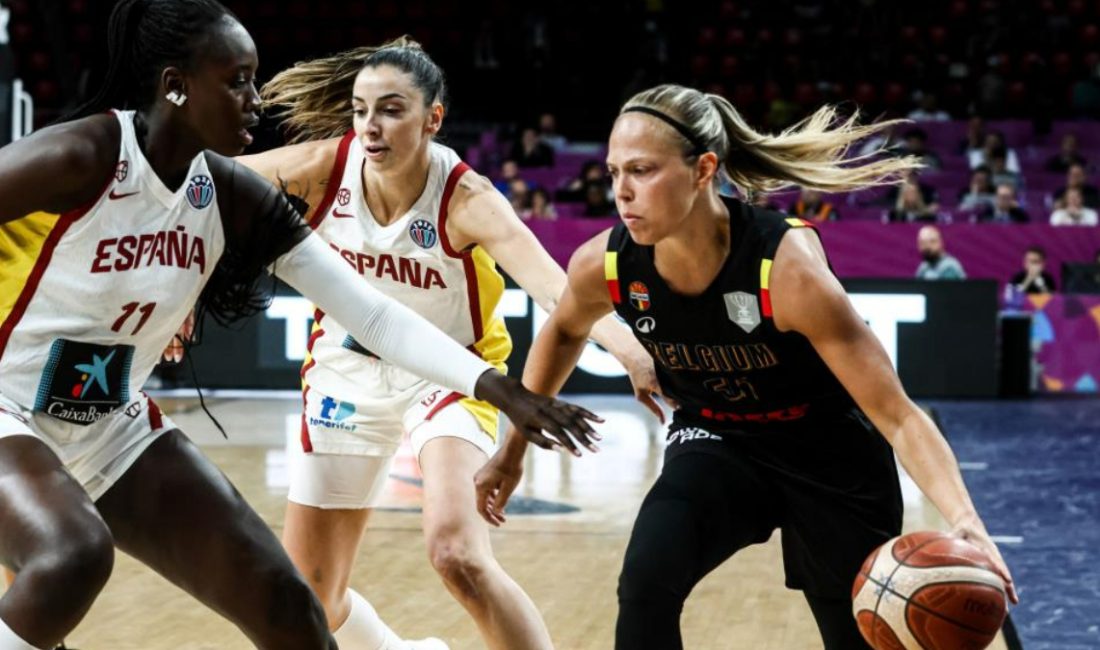 Belçika, 2025 FIBA Bayanlar Avrupa Basketbol Şampiyonası finalinde İspanya'yı 67-65