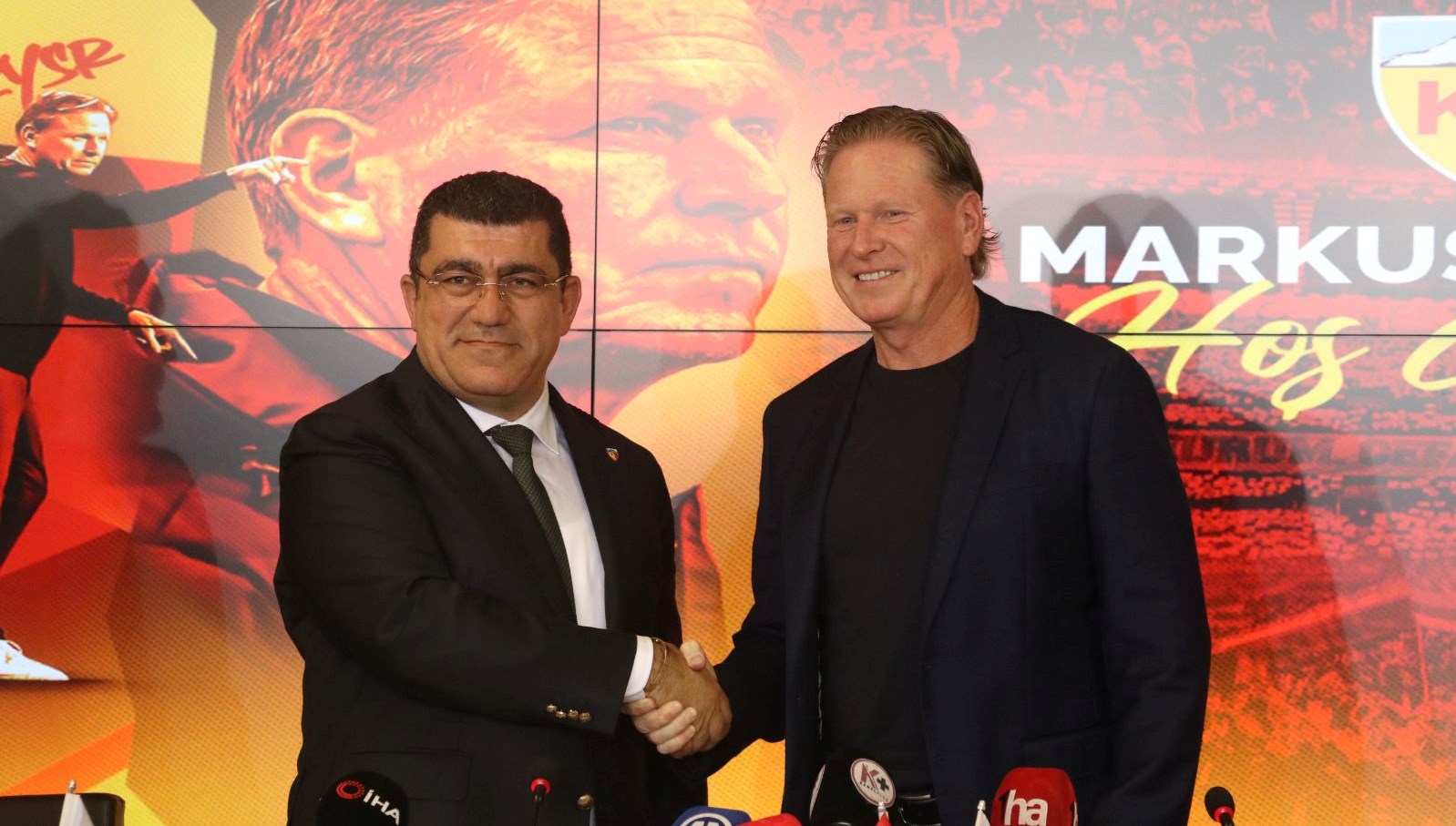 Süper Lig grubu Kayserispor, teknik yönetici Markus Gisdol ile 2 yıllık