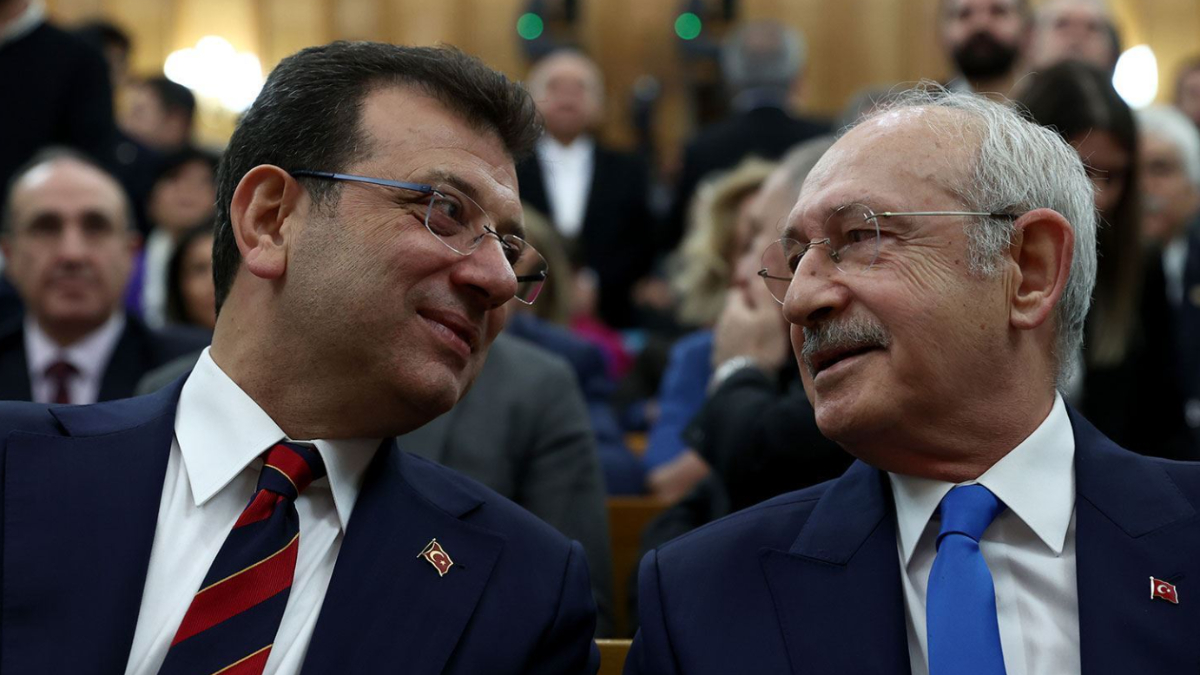 Ekrem İmamoğlu'nun kendisine ziyarete gelen Kemal Kılıçdaroğlu'na "Özgür Özel'in yanında