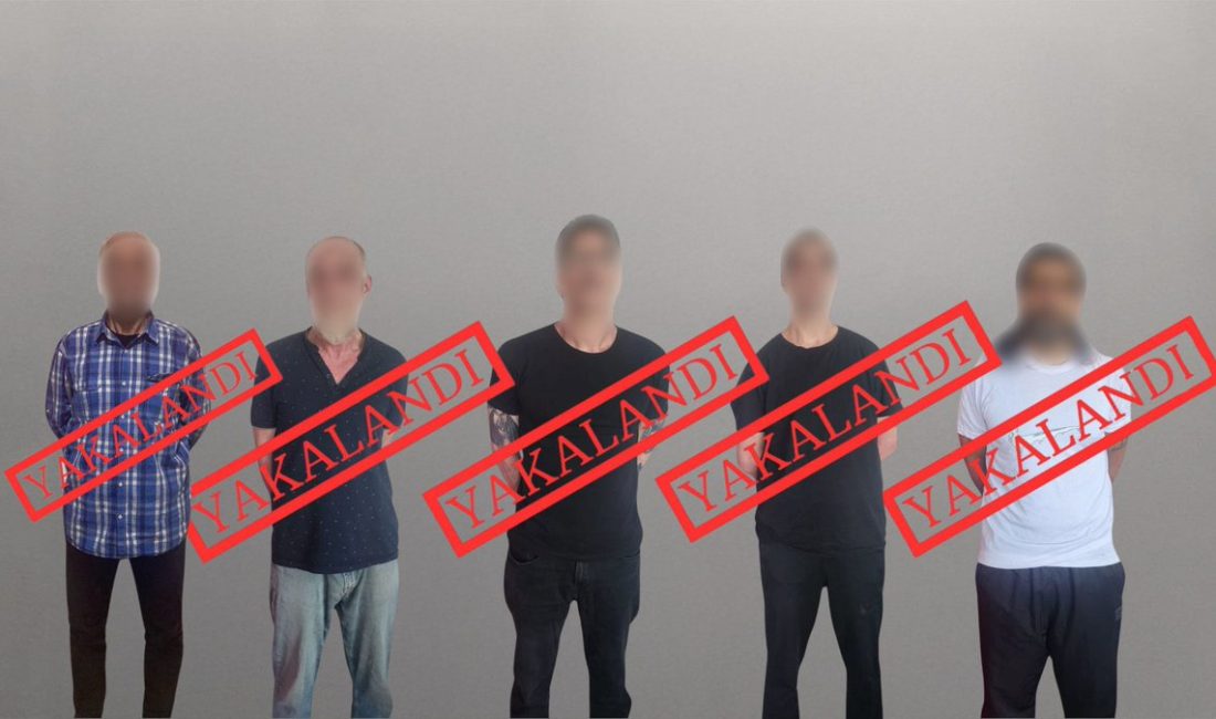 Kırmızı Bültenle memleketler arası düzeyde aranan A.A.Y., A.D. ve O.Ç.,
