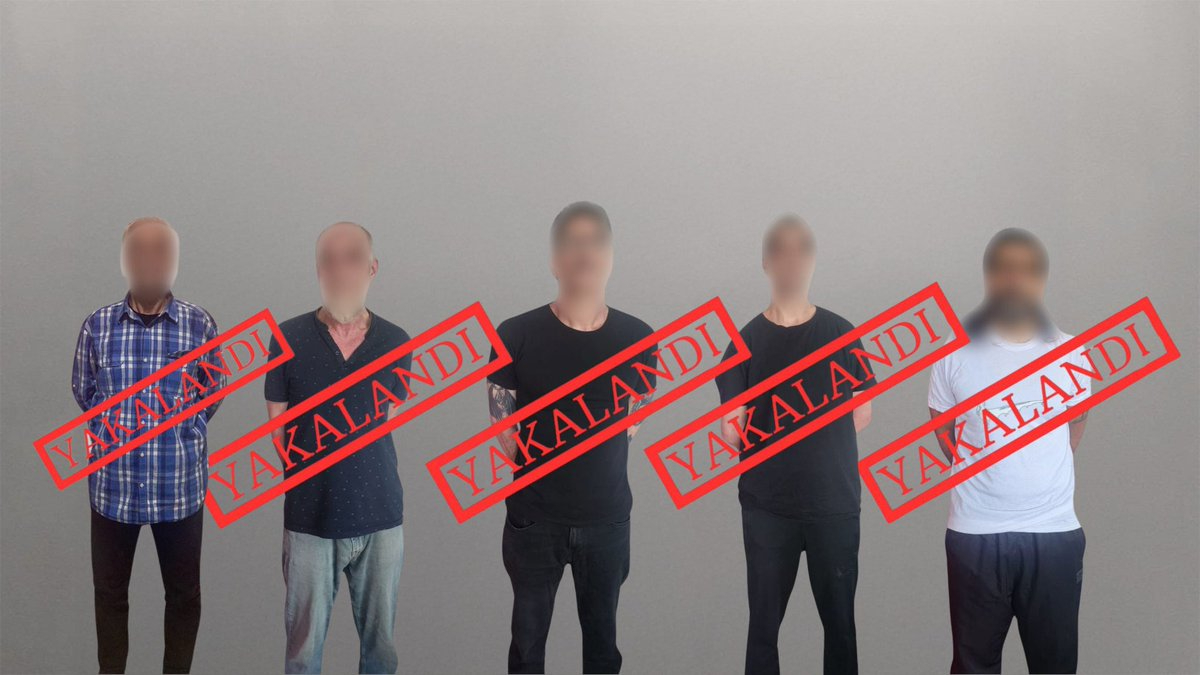Kırmızı Bültenle memleketler arası düzeyde aranan A.A.Y., A.D. ve O.Ç.,