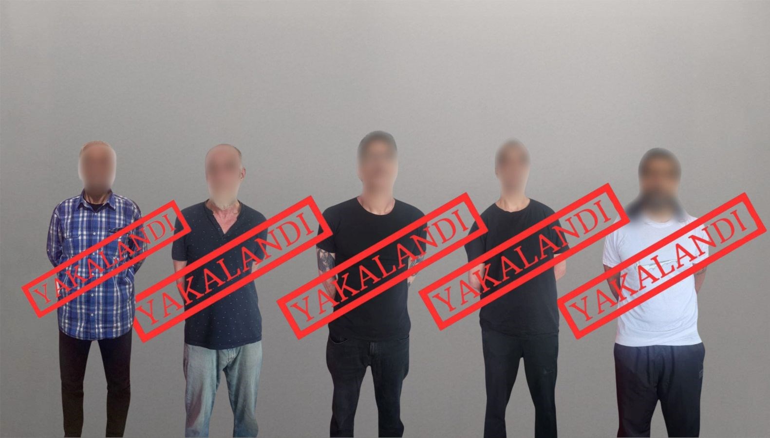 Kırmızı bültenle aranan beş kuşkulu, Türkiye'ye iade edildi. İçişleri Bakanı