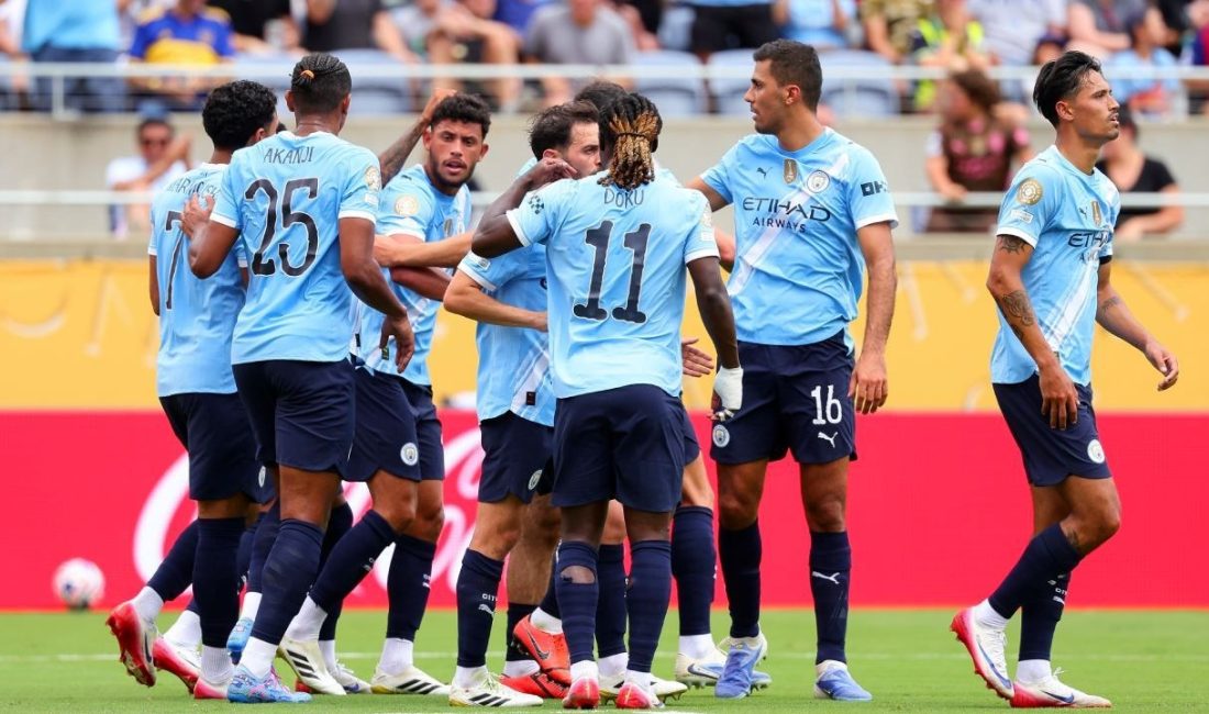 FIFA Kulüpler Dünya Kupası G Kümesi'nde Manchester City, Juventus'u 5-2'lik