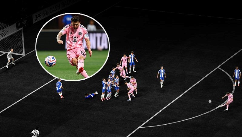 Lionel Messi, Porto'ya attığı frikik golüyle gecede isminden en çok