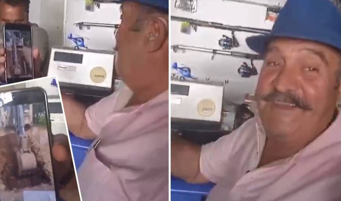 Bingöl'e yakınlarını ziyarete gelen Muzaffer Diken, aile kabristanında kendisi ve
