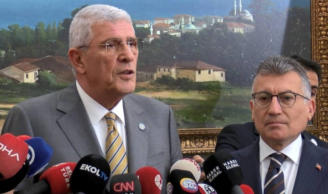 İYİ Parti Genel Lideri Müsavat Dervişoğlu, AK Parti TBMM kümesini