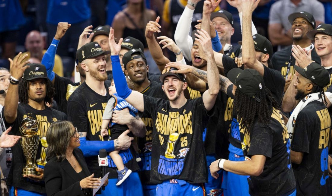 NBA play-off final serisinde Oklahoma City Thunder, Indiana Pacers'ı yenerek