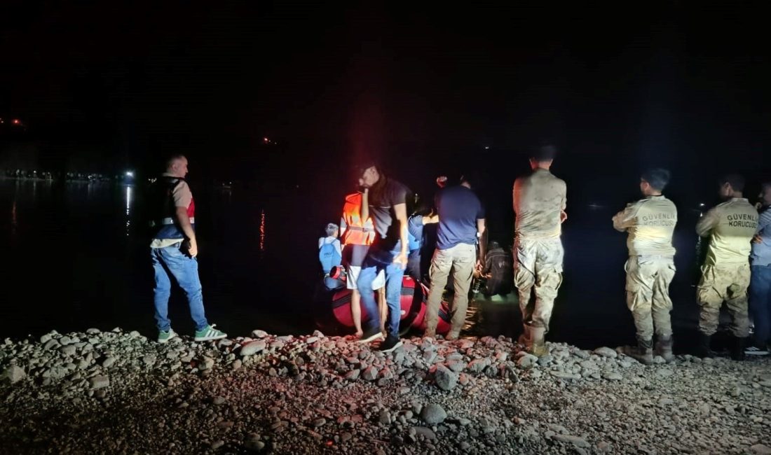 Elazığ'da balık tutmak için Murat Irmağına giren şahıs, akıntıya kapılarak kayboldu.