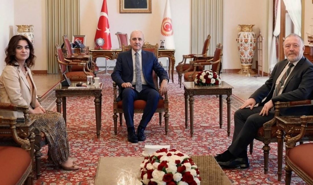 TBMM Lideri Numan Kurtulmuş, DEM Parti heyetiyle basına kapalı bir