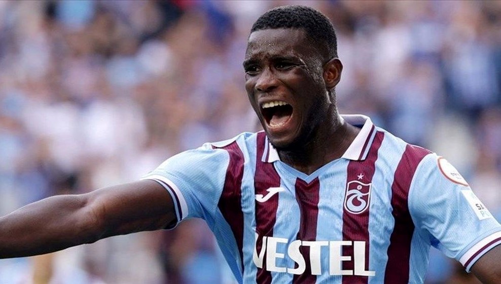 Trabzonspor'da 2023-2024 döneminde gösterdiği performansla iz bırakan Nijeryalı santrfor Paul