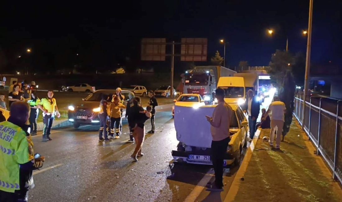 Bursa-Ankara karayolunda kavşağı kaçırınca geri hareket yapan aracın neden olduğu