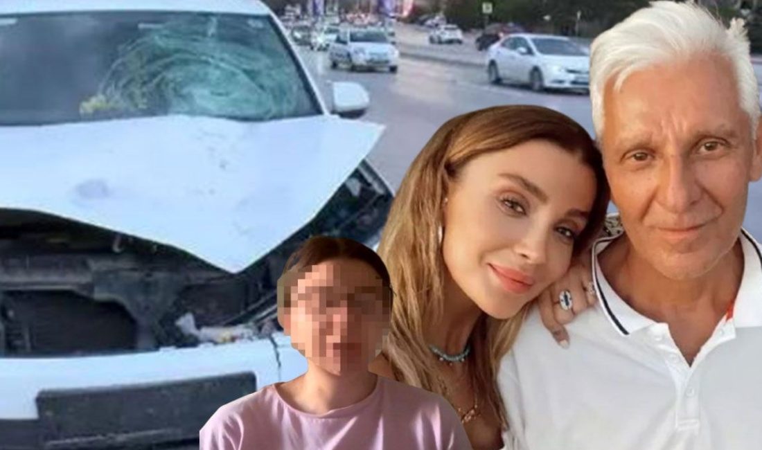 Ankara'da model Özge Ulusoy'un babası Haydar Ulusoy'a yolun karşısına geçerken