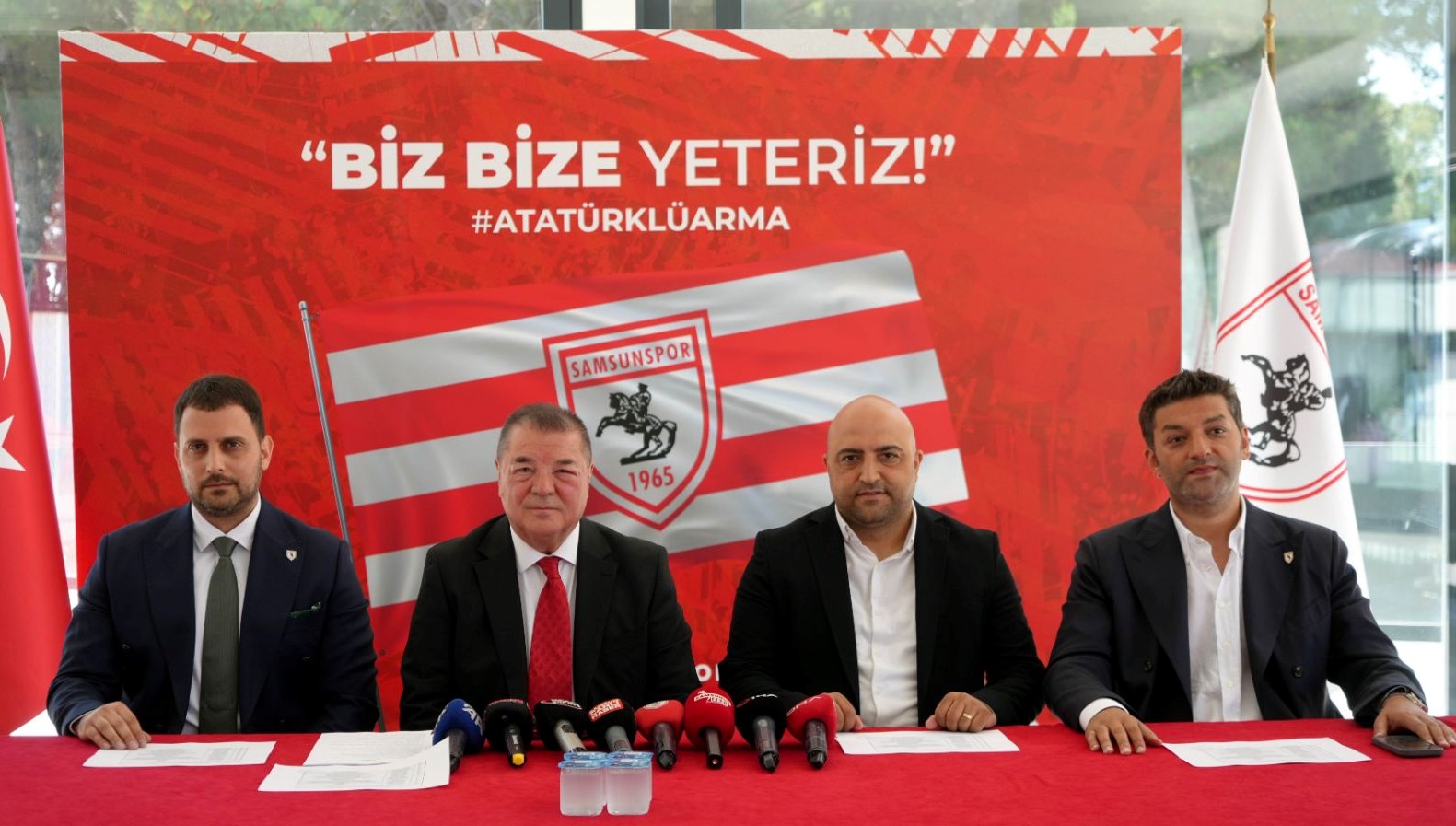 Süper Lig takımlarından Samsunspor'da 3 yıl boyunca görev yapacak yönetim