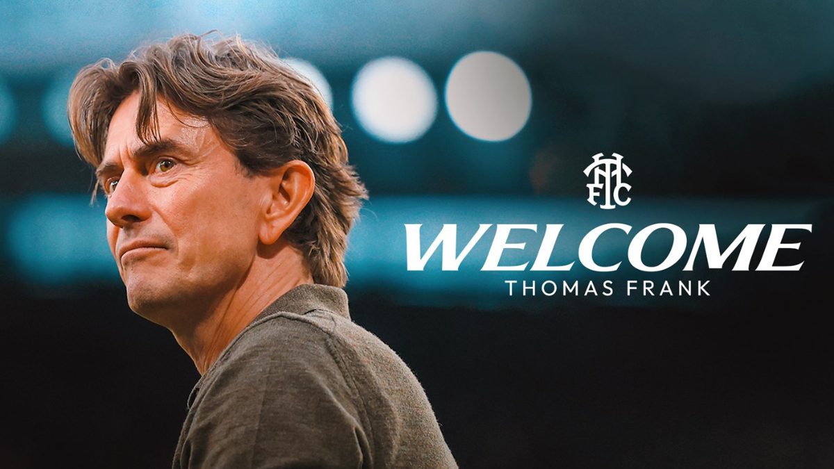 Tottenham Ange Postecoglou sonrası, teknik yöneticilik vazifesine Thomas Frank'i getirdi.